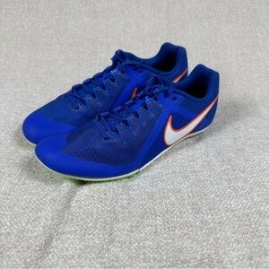 Nike Zoom Rival Track & Field Spikes Blue Orange Men’s 6.5 / Women’s 8